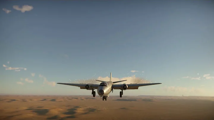 Bombing Bases with the B 57 - War Thunder