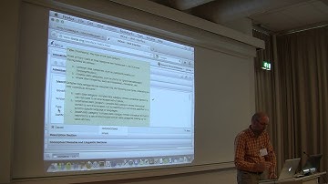 CMDI tutorial - ISOcat demonstration