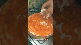 Instant Pizza Recipe Without Oven No Yeast Instant Pizza Dough || delicious pizza recipe ?  shorts