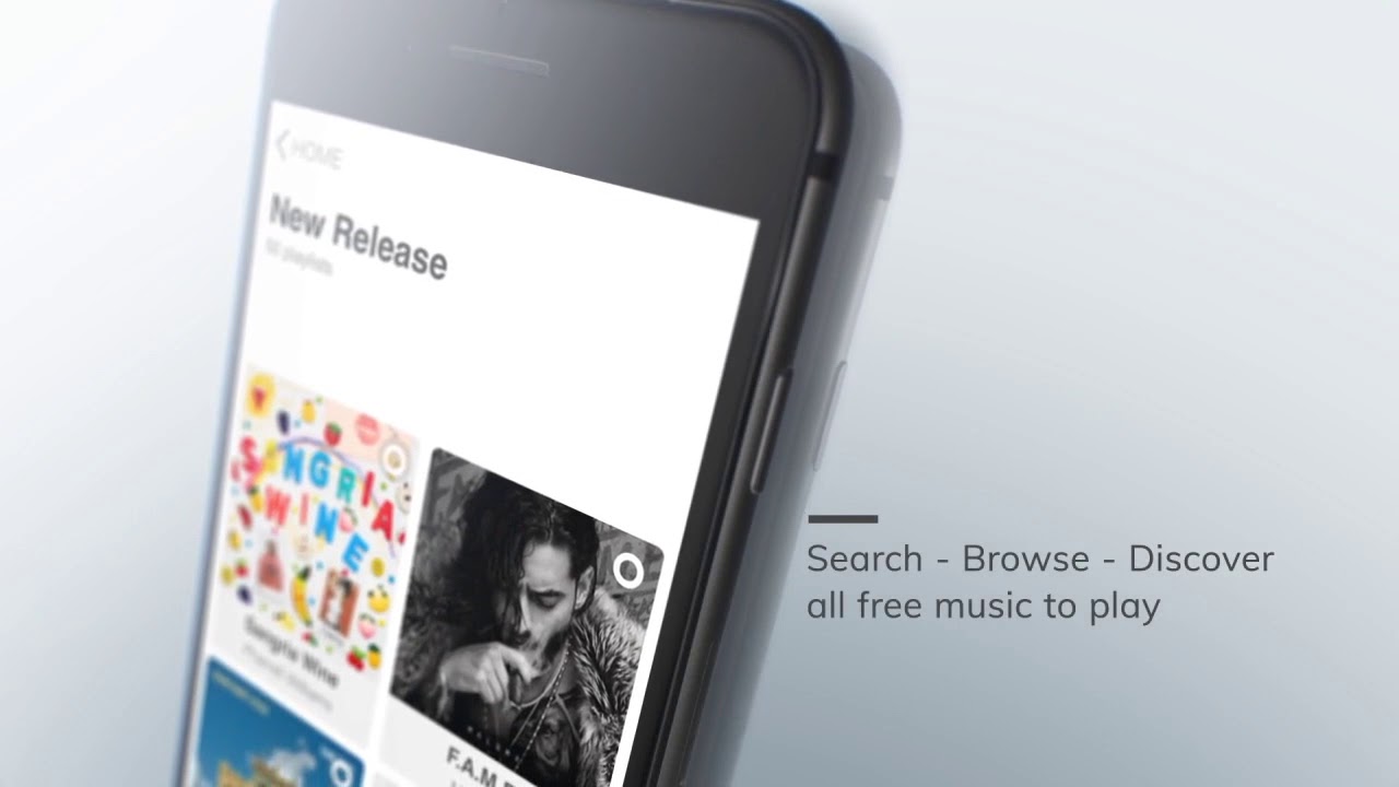 Musipin: Music & Video Player! 100% Free Music. No Subscription | Short Version | W