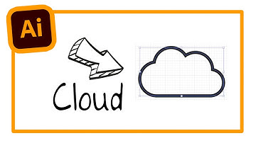 How to create a CLOUD ICON / Adobe Illustrator Tutorial