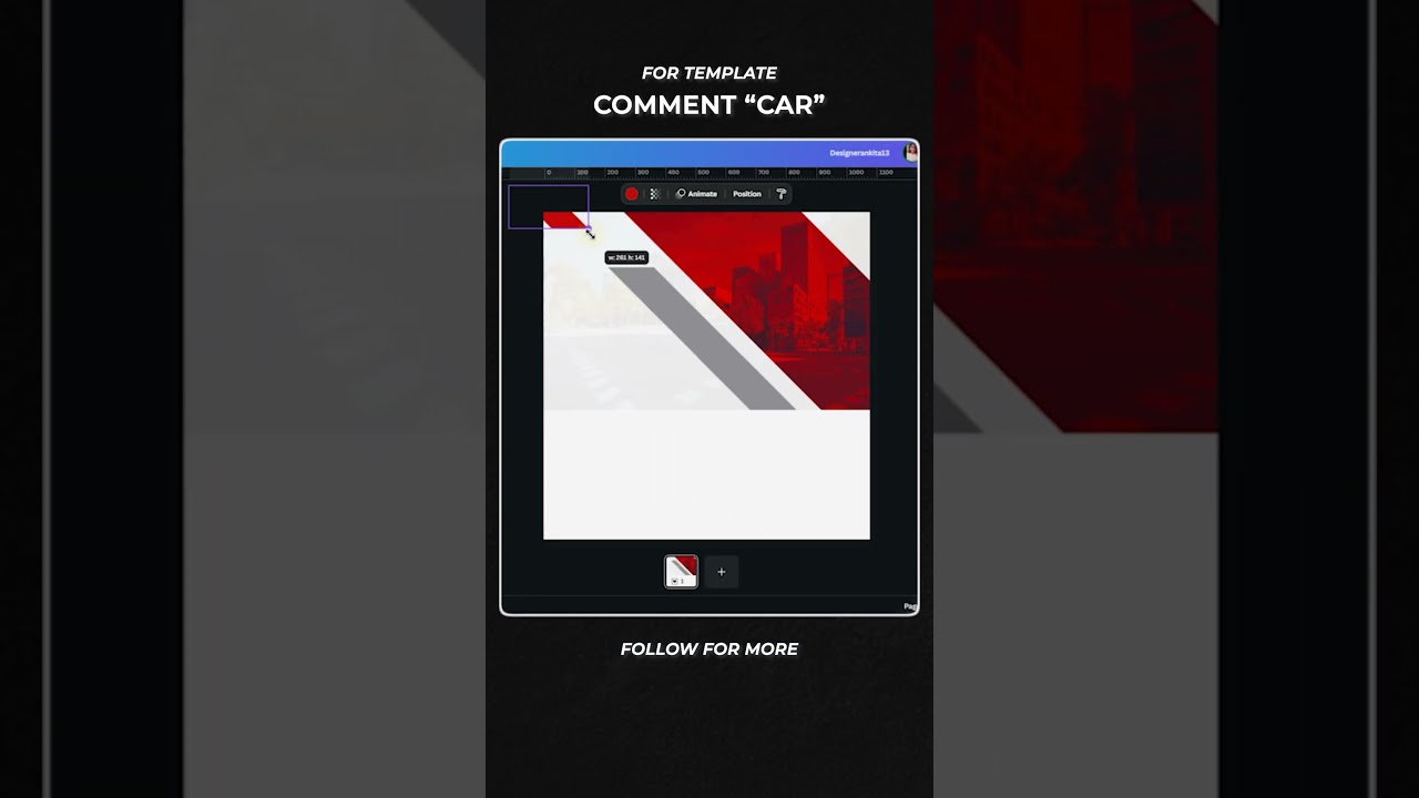 🚗💨 Another sleek car design is ready!  