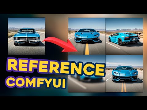 Видео: Reference ComfyUi | IP-Adapter | Styles