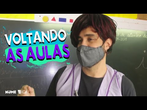 Professor voltando às aulas presenciais | Diogo Almeida
