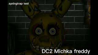 [DC2] FNaF 3 test animation. Springtrap test.