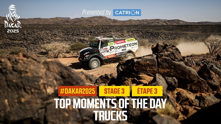Les meilleurs moments des Camions présentés par Catrion - Étape 3 - #Dakar2025