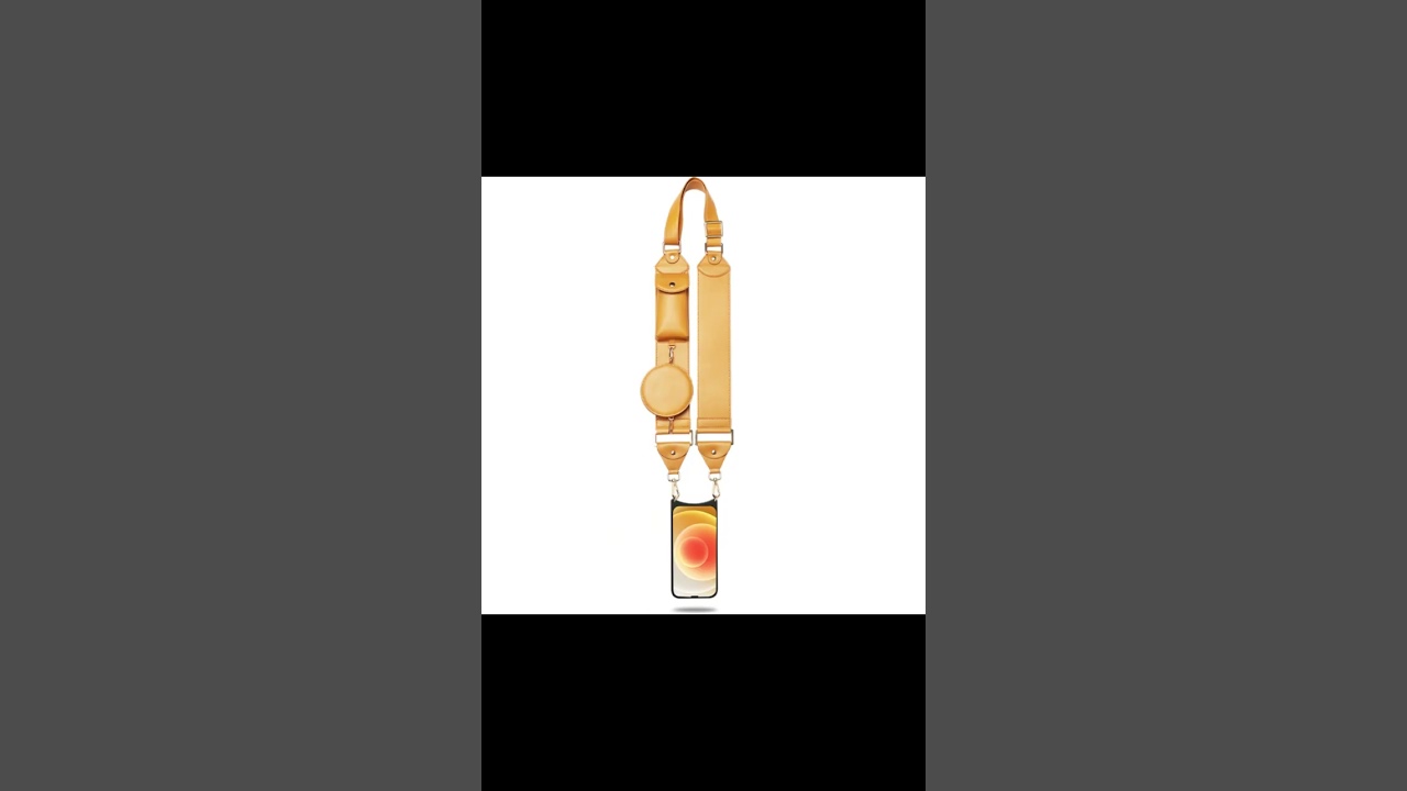 Sinco wallet cross body strap back case for iphone.