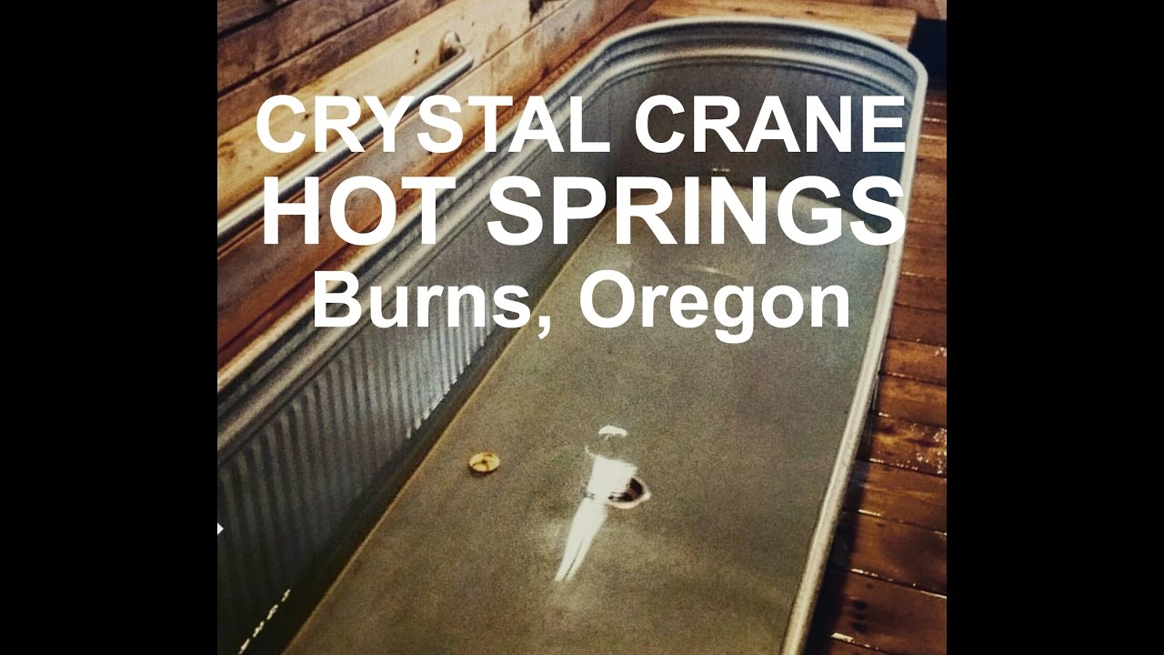 Full Time RV Living Crystal Crane Hot Springs in Burns Oregon & My