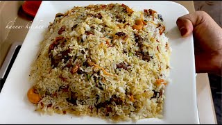 സ്പെഷ്യൽ ബീഫ് ബിരിയാണി || Kannur Style Beef Dum Biryani Eid Special By Kannur Kitchen