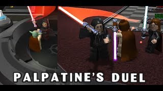 Palpatine's Duel Mod (Palpatine vs Mace Windu and Yoda) - LEGO Star Wars The Complete Saga