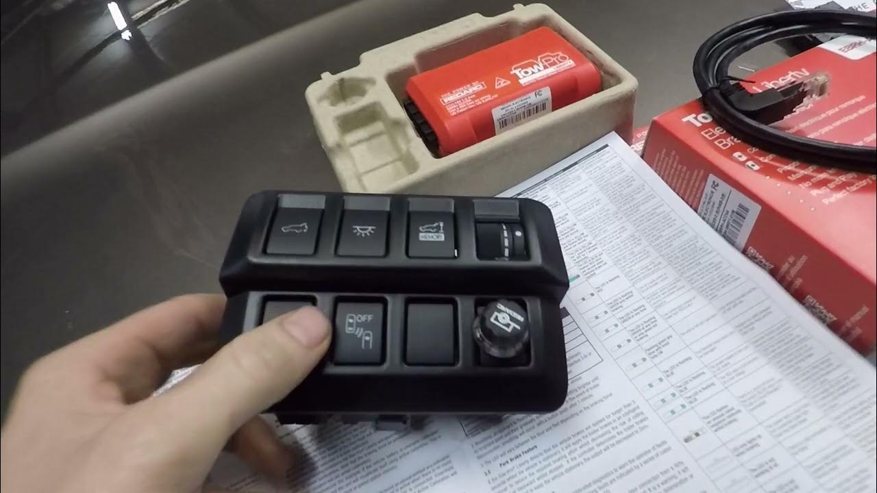2021 Subaru Ascent Trailer Brake controller install - YouTube