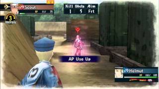 PSP Gameplay - Valkyria Chronicles 2