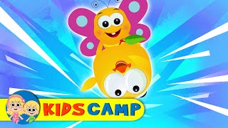 lucky ducky an apple adventure with butterfly cartoon series for kids by kidscamp