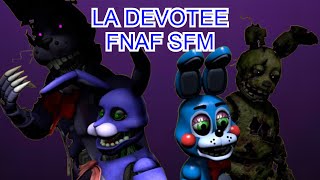 @panicatthedisco  La Devotee fnaf sfm animation