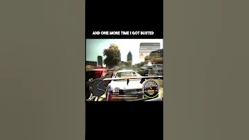 And One More Time I Got Busted NFS Most Wanted 2005 Cops Are Ruthless 