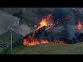 Raw  houses burn as fastmoving grass fire tears through balch springs neighborhood