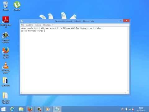 400 Bad Request fix firefox spiegazione in italiano