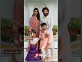 Allu arjun with  lovely family wifeshorts