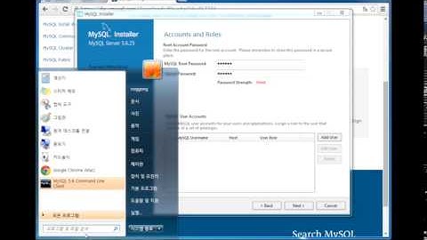 install mysql on windows