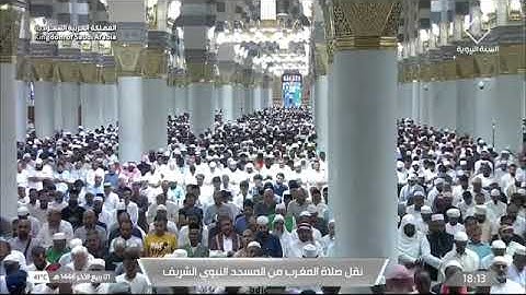 صلاة المغرب للشيخ عبدالباري الثبيتي 1 ربيع الآخر 1446هـ من سورة الأعراف