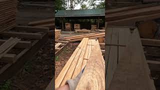 THIS is so straight! #sawmill #lumber #woodworking #wood #lucas
