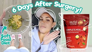 DOUBLE JAW SURGERY (What I Am Eating 6 Days After Jaw Surgery) *Low Carb* screenshot 4