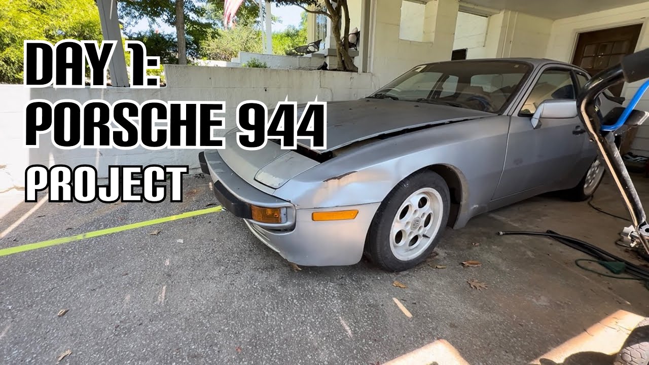 Day 1: Securing the 1985.5 Porsche 944 Project
