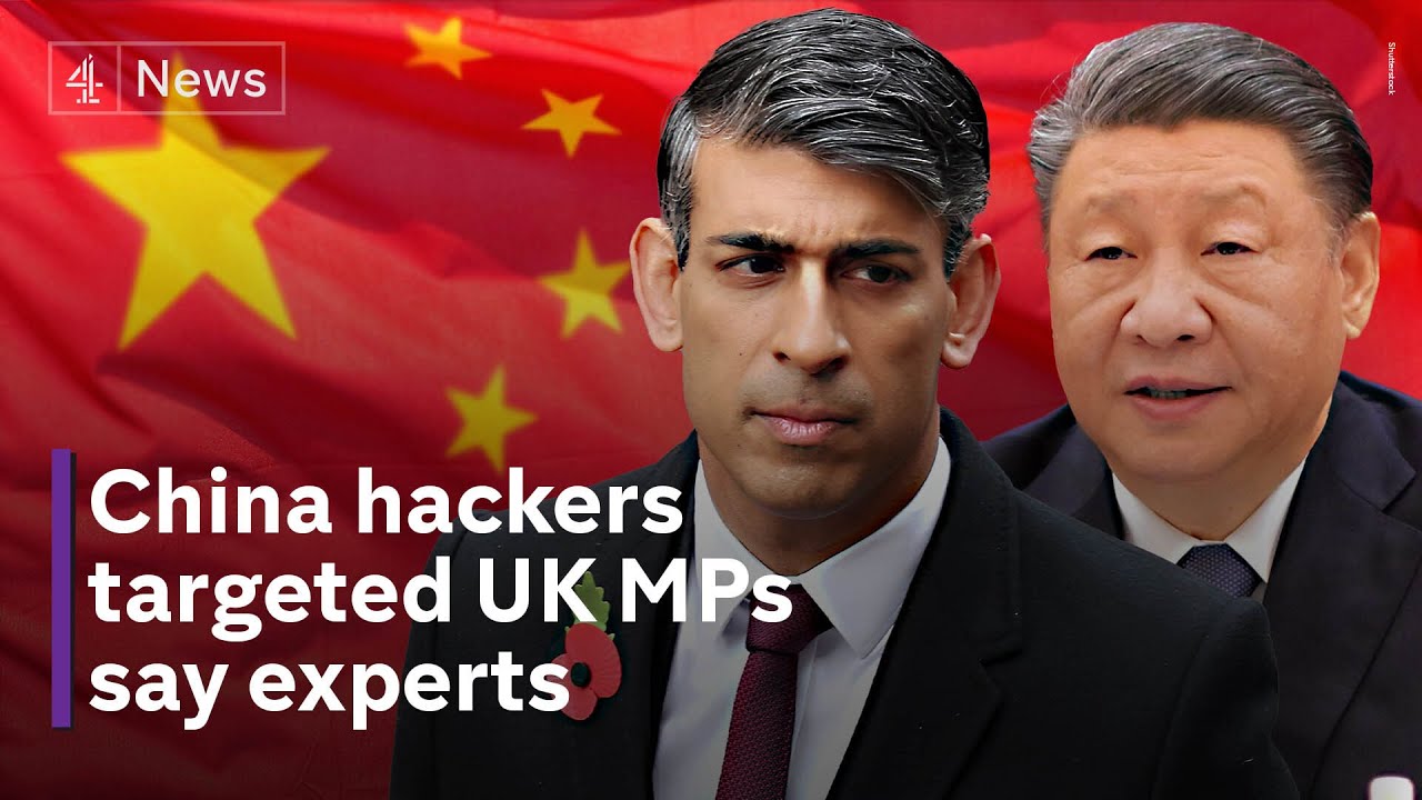 The UK and US blame Chinese state-linked hackers for the cyber attacks