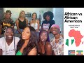 GROWING UP IN AN AFRICAN HOUSEHOLD vs AMERICAN PT 1