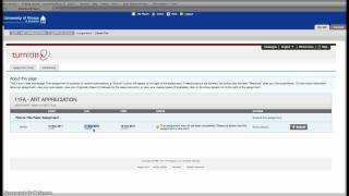 Submitting Your Papers in Turnitin