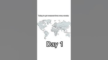 trying to get comment from every country #shorts #trend #trending #viral #map #mapping