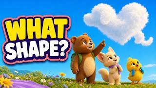 Cloud Song for Kids | What Shape Do You See? | Drifting Little Cloud