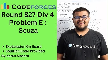 Codeforces Round 827 Div 4 | Problem E : Scuza Solution | Explanation + Code | Hindi | Editorial