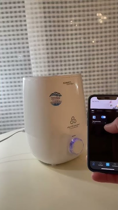 Увлажнитель Скарлет с возможностью управления при помощи смартфона и ...