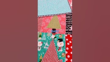 Stacking Four Christmas Quilts      #quilting #christmas #quilter #quilt