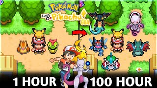 i Played Pokemon Let's Go Pikachu For 100 Hour's | Meri Champion 🏆 Banne ki journey