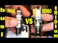 NGK vs Denso . Busi KLX150 Iridium. Bedanya ???