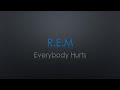 R.E.M Everybody Hurts Lyrics