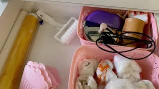 Mutfak Turum Dolap İçi̇ Düzeni̇m Ev Düzenlere Fikir Düzenleyici Raflarımı Nasıl Kullandım