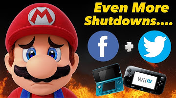 Nintendo Will No Longer Support Facebook & Twitter For Certain Consoles