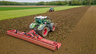 ‼️ Herse rotative de 8M ‼️ Fendt 942 design line & Fendt 936