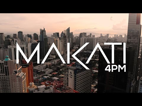 MAKATI SKYLINE | 4PM | Aerial by BRDNK Vision