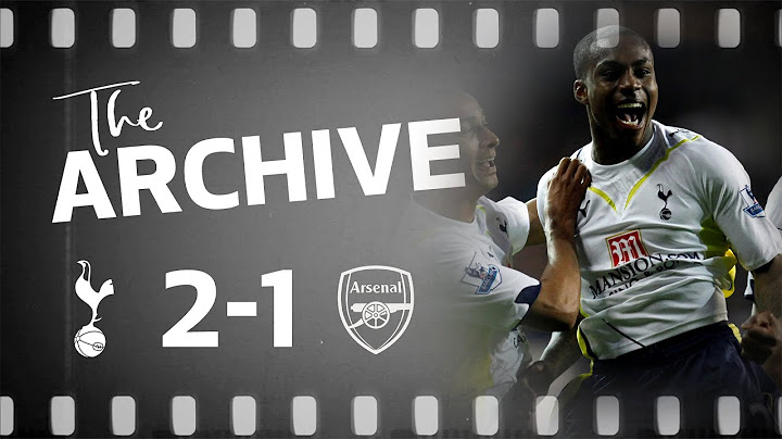 THE ARCHIVE | SPURS 2-1 ARSENAL | Danny Rose's debut rocket!