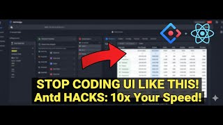 STOP CODING UI LIKE THIS! Ant Design/React HACKS to 10x Your Speed (The Pro Secret)