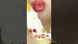 asmr WHIPPED CREAM & BREAD 휘핑크림 & 식빵 eating sounds