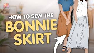How to Sew the Bonnie Skirt | Style Arc Sewalong