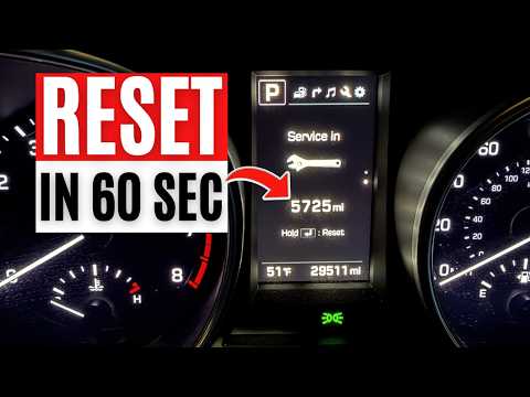 Reset Your Hyundai Service Reminder in One Minute