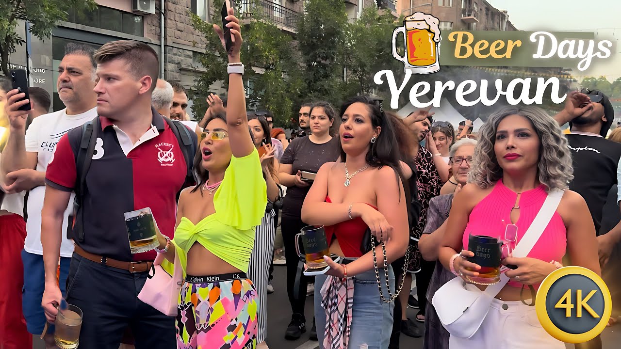 [4K] Yerevan Beer Days 2025 | The Biggest Beer Festival in Armenia! 🍺