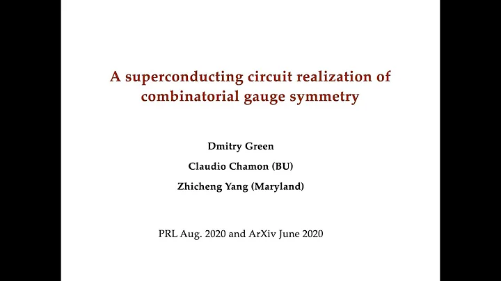 A superconducting circuit realization of combinato...