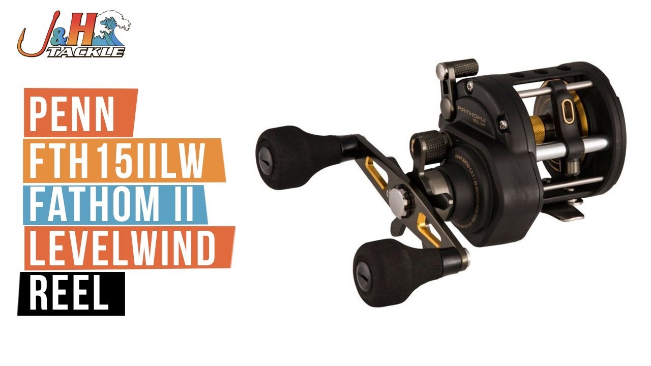 Penn FTH15IILW Fathom II Levelwind Reel